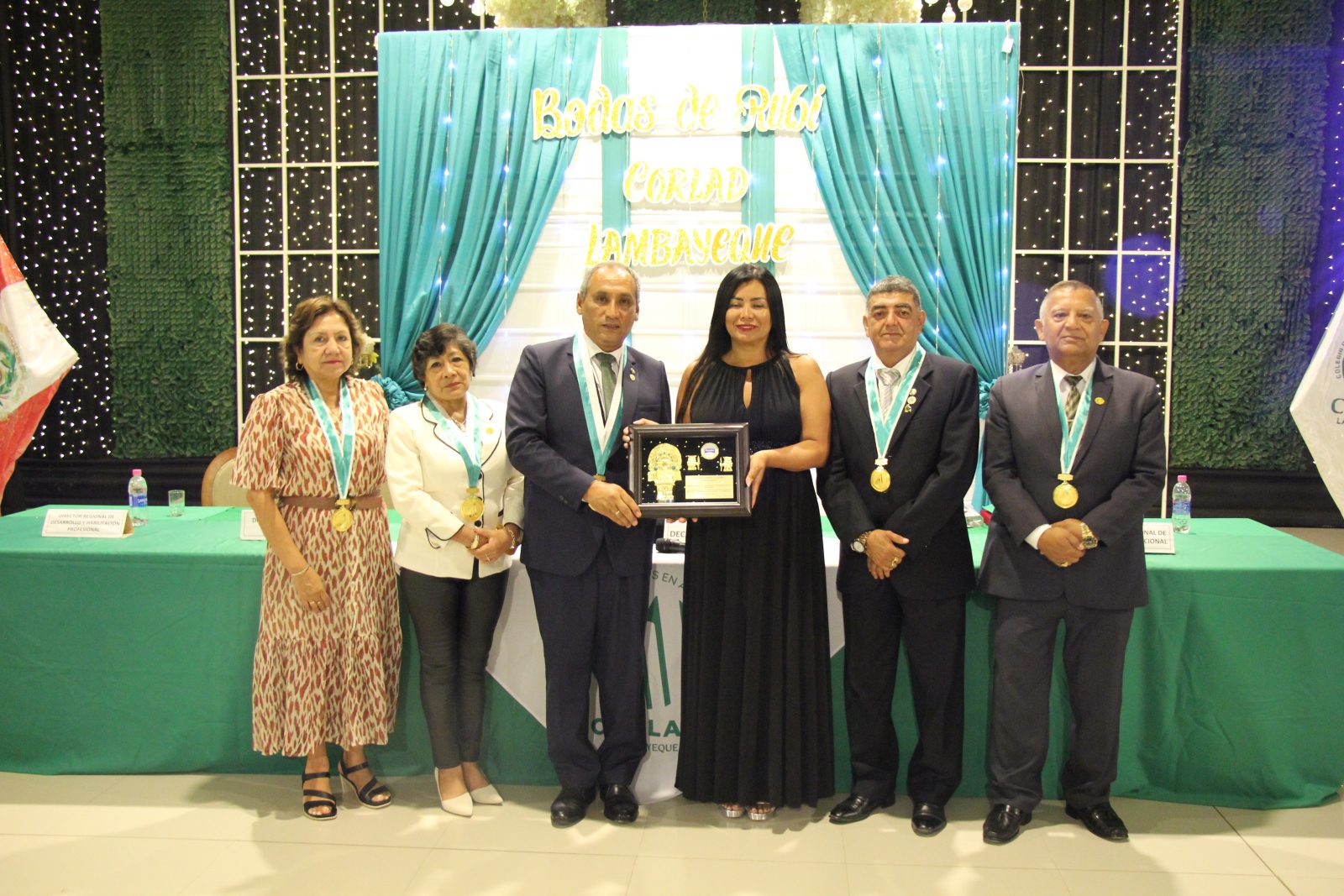 Cena de Gala – Bodas de Rubí